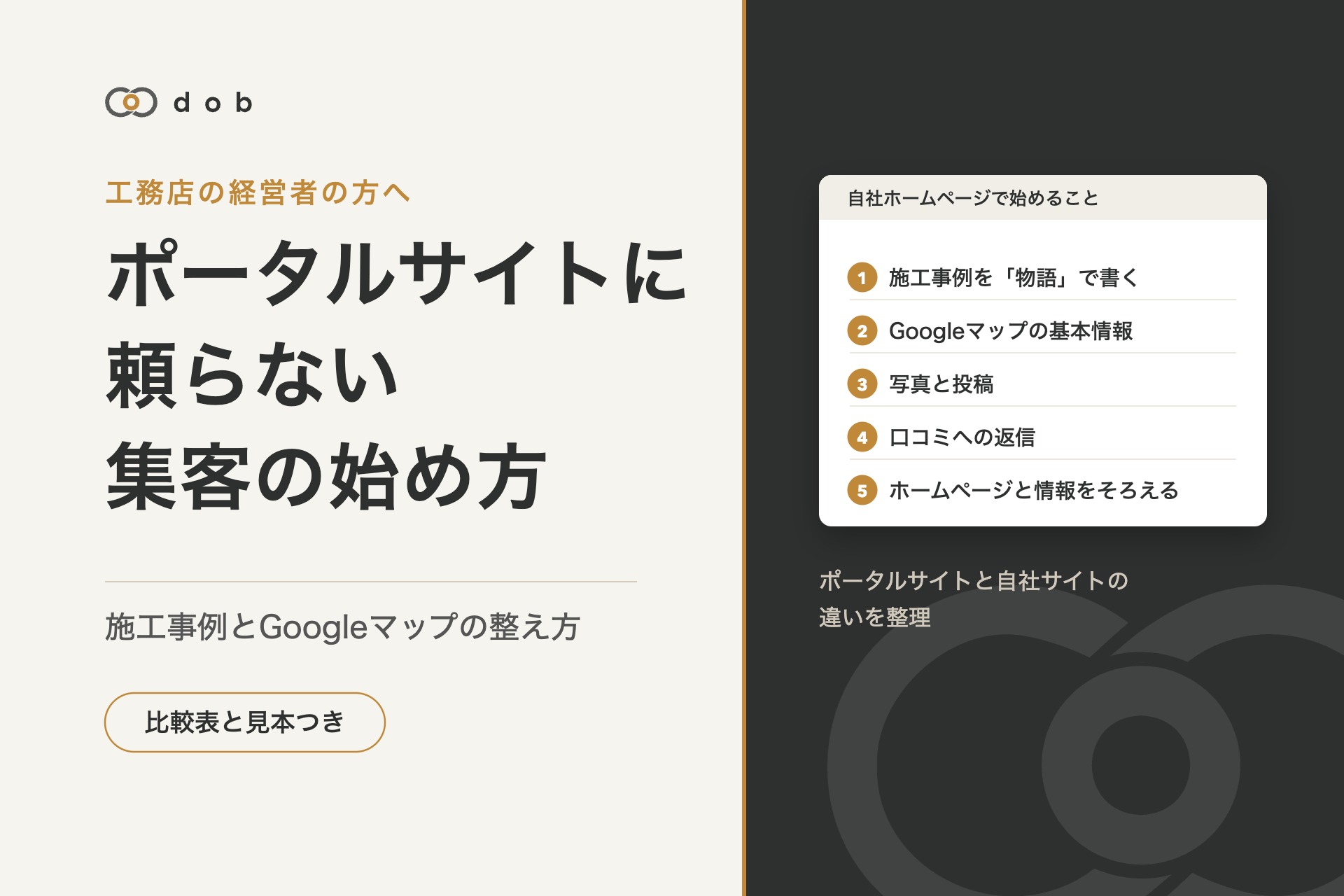 ポータルサイトに頼らない工務店の集客の始め方